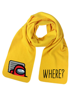 Unter uns Schal Gelbes Polyester Spielzubehör Geme Merchandise Cosplay Schal