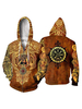 Viking Halloween Kostüm 3D Print Hoodie