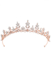Vintage Gold Hochzeit Kopfschmuck Tiara Strass Metall Brauthaar Zubehör