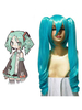 Vocaloid Hatsune Miku Cosplay Perücke Halloween