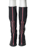 Wanda Vision Scarlet Hexe Cosplay Schuhe Schwarz Polyester Marvel TV Drama Cosplay Stiefel