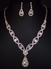 Weedings Schmuckset für Braut Charming Strass Damenmode Accessoires