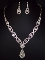 Weedings Schmuckset für Braut Charming Strass Damenmode Accessoires