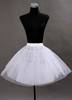 Weiße Hochzeit Petticoats kurz Taft eine Zeile ohne Knochen 3 Tier Braut Petticoats