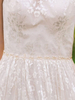 Weiße Hochzeit Schärpe Nachahmungen von Perlen Alloy Bridal Accessories