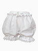 Weiße Lolita Bloomers Spitze Lose Lolita Shorts