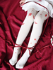 Weiße Lolita Strumpfhose Mittsommer Sakura Festival Gedruckte Lolita Accessoires