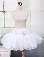 Weißem Organza a-Linie Lolita Petticoat Lolita Accessoires 2020