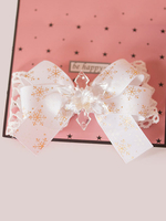 Weißer Lolita Kopfschmuck KC Lace Bows Lolita Haarschmuck