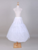Weißer Tüll a-Linie Hochzeit Petticoat für Braut