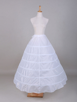 Weißer Tüll a-Linie Slip Braut Petticoat