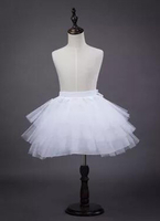 Weißer Tüll Petticoat für Blumenmädchen