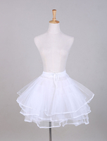 Weißer Tüll vollen Kleid Hochzeit Petticoat