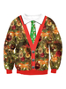 Weihnachten Sweater 3D-Druck Hässliche Weihnachtss Tops