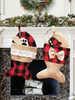 Weihnachts-Haustier-Socken Weihnachts-Dekorationen Weihnachts-Socken-Geschenktüte