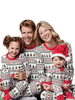 Weihnachtspyjamas Familie Baby Rot Overall Winter Faschingskostüme