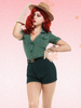 Wer hat Roger Rabbit Jessica Rabbit Outfit Cosplay Kostüm Halloween gerahmt