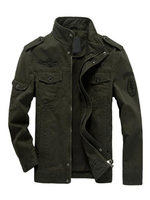 Windjacke mit Stehkragen Normal im casualen Stil REGULAR FIT Polyester