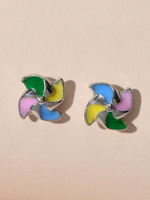Windmühle Ohrringe Frauen Schmuck Ohrstecker