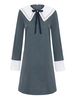 Wunder Ei Priorität Neiru Aonuma Cosplay Kostüm Grau Einteiliges Kleid Anime Cosplay Kostüm Komplettset