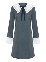 Wunder Ei Priorität Neiru Aonuma Cosplay Kostüm Grau Einteiliges Kleid Anime Cosplay Kostüm Komplettset
