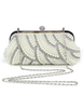 Wunderschöne Hochzeit Handtasche für die Braut in Weiß