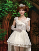 Wunderschönes Shiro Lolita Kleid mit Low-High Design