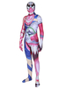 Zentai Anzüge Peach Unicolor Ganzkörper Lycra Spandex Adults Clown Jumpsuit