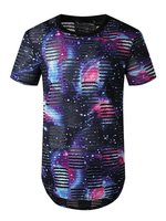 Zerrissene T-Shirts Jewel Neck Short Sleeves Print T-Shirts