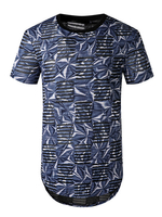 Zerrissene T-Shirts Jewel Neck Short Sleeves Tees Top