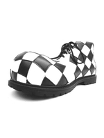 Zirkusclownschuhe Karierte Schuhe