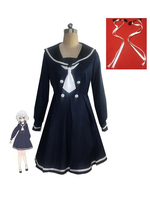 Zombie Land Saga Rache Junko Konno Cosplay Kostüm Marineblau JK Schuluniform Kostüm Komplettset