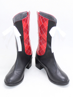 Zombie Land Saga Rache Sakura Minamoto Cosplay Schuhe Bühnenkleidung Schuhe Schwarze Stiefel