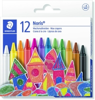 12xStaed. Wachsmalkreide Noris