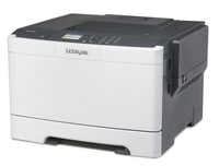 4 Jahre Garantie nach Registrierung für gewerbl. Endkunden LEXMARK CS410dn Farblaser-Drucker