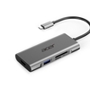 Acer 7-in-1 Dongle Adapter USB Type-C zu 1x HDMI,  3x USB 3.0,  SD&TF Kartenleser
