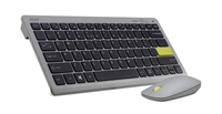 Acer Vero Combo set AAK124 antimikrobielle drahtlose Tastatur und Macaron Maus grau/gelb