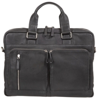 Alassio Aktentasche Alassio Aktentasche CAMPO 47032 Leder schwarz