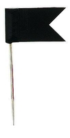 ALCO Markierfahne 20St schwarz