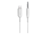 ANKER 3, 5 mm Audio Kable mit Lightning Connector weiß