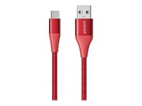 ANKER PowerLine + II USB A to USB C 6ft Red