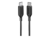 ANKER PowerLine III USB C to USB C 3ft Black