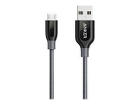 ANKER PowerLine+ Micro USB 3ft Gray