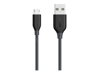 ANKER PowerLine Micro USB 3ft Gray