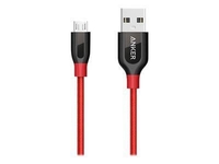 ANKER PowerLine+ Micro USB 3ft Red