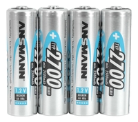 ANSMANN Akkus ANSMANN Mignon Akkus 2500 mAh Mignon AA 1.2 V
