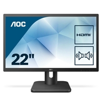 AOC 22E1D Monitor 54, 68 cm (21, 5 Zoll)