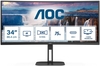 AOC CU34V5C/BK Curved Monitor 86, 4 cm (34 Zoll)