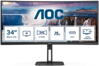 AOC CU34V5C/BK Curved Monitor 86, 4 cm (34 Zoll)