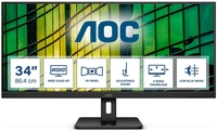 AOC U34E2M/BK Monitor 86, 4 cm (34 Zoll)